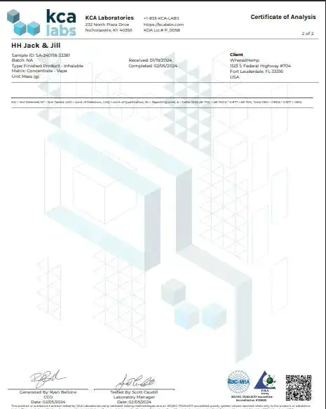 2g Fresh Frozen Cart Jack & Jill | Sativa - Image 3