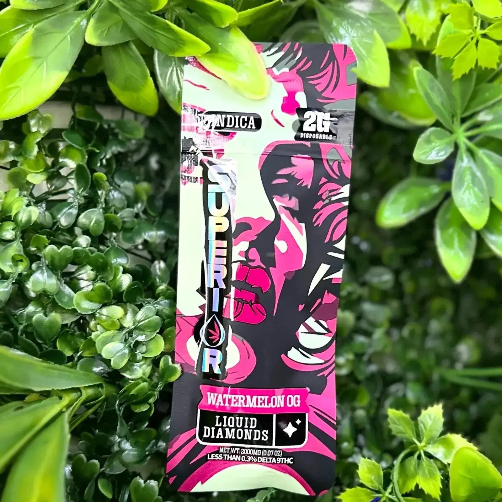 2G THCA Liquid Diamond Watermelon OG | Indica - Image 3