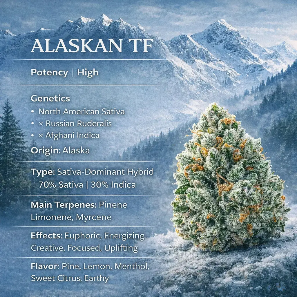 Alaskan TF Smalls THCa Flower - Image 6