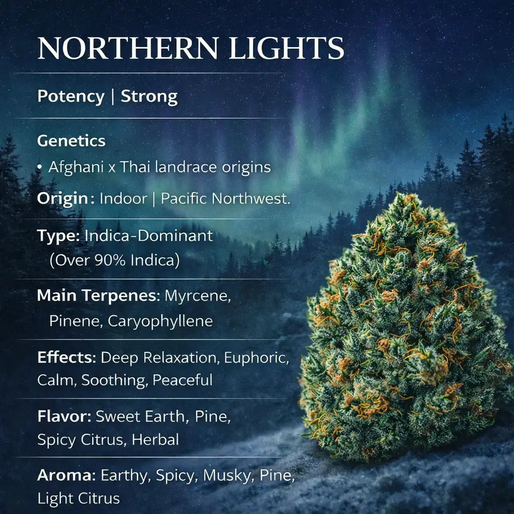 Northern Lights Smalls THCa Flower - Image 5