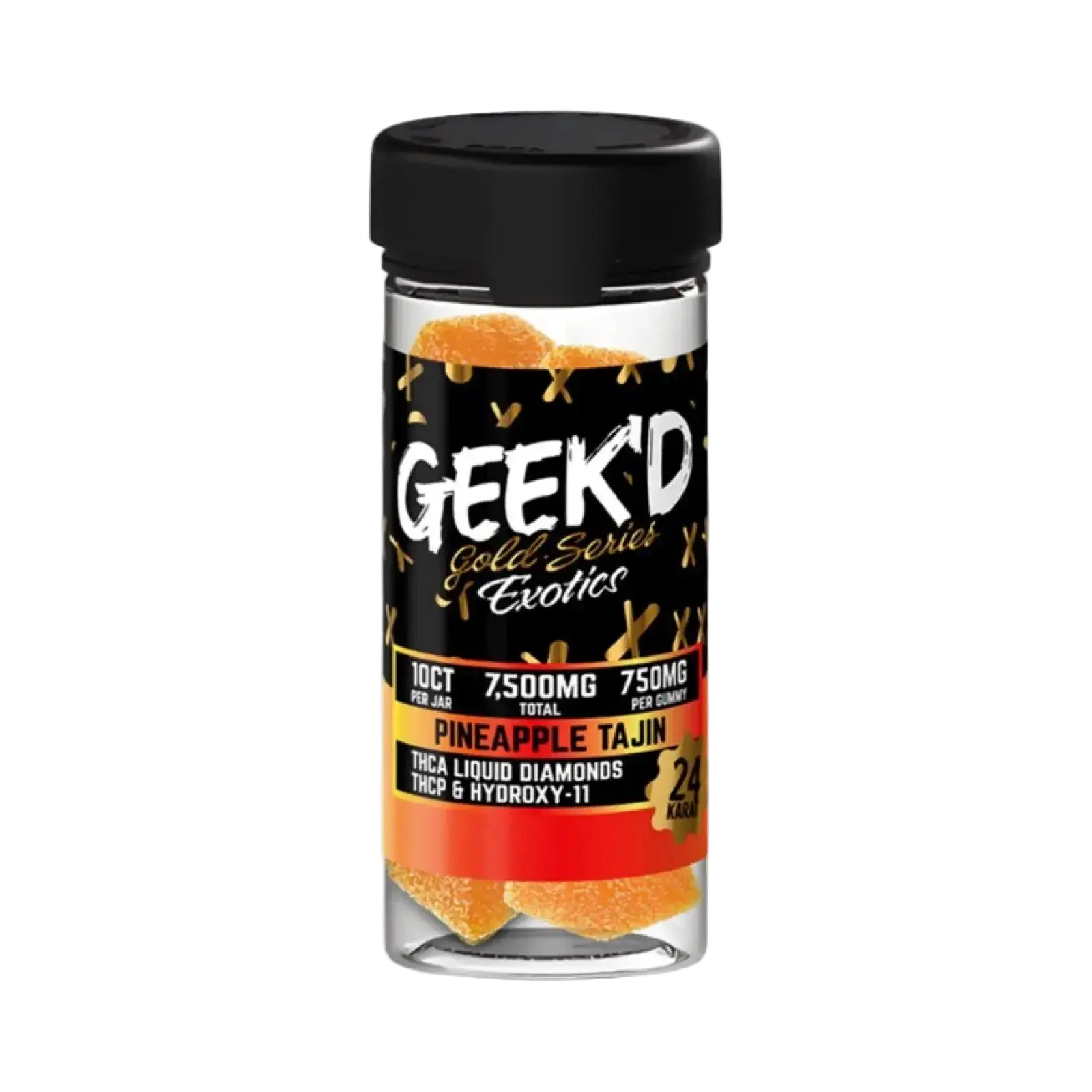PINEAPPLE TAJIN GUMMIES | GEEK’D GOLD SERIES EXOTICS